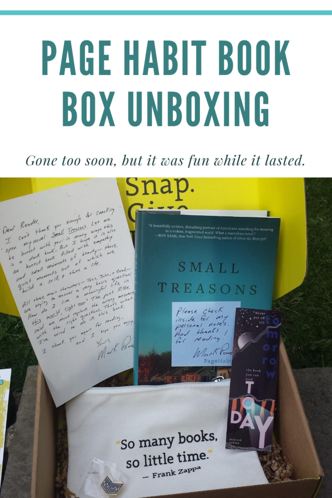 PageHabit Book Box Unboxing