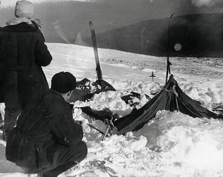 Tents found in the aftermath of the Dyatlov Pass Incident